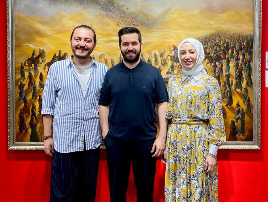 Kültür ve Turizm Bakanlığı Çini Sanatçısı Faruk Kırlı, BirSanat Galeri'yi Ziyaret Etti